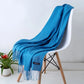 New Cashmere Wool Scarf | Thin & Warm Winter Shawl | Unisex Pashmina Wrap | EnigmaParis