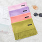 New Cashmere Wool Scarf | Thin & Warm Winter Shawl | Unisex Pashmina Wrap | EnigmaParis