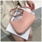 New Women's Fashion Handbags Retro Solid Color PU Leather Shoulder Underarm Bag Casual Women Hobos Handbags
