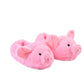 Cute Graffiti Pig Plush Slippers - Cozy and Fun Footwear for All Ages - EnigmaParis