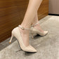 Women's Graduation Photo Stiletto Heel All-matching High Heels.