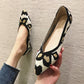 Women's Fashion Casual Woven Flying Woven Foldable Ballet Shoes - EnigmaParis