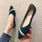 Women's Fashion Casual Woven Flying Woven Foldable Ballet Shoes - EnigmaParis