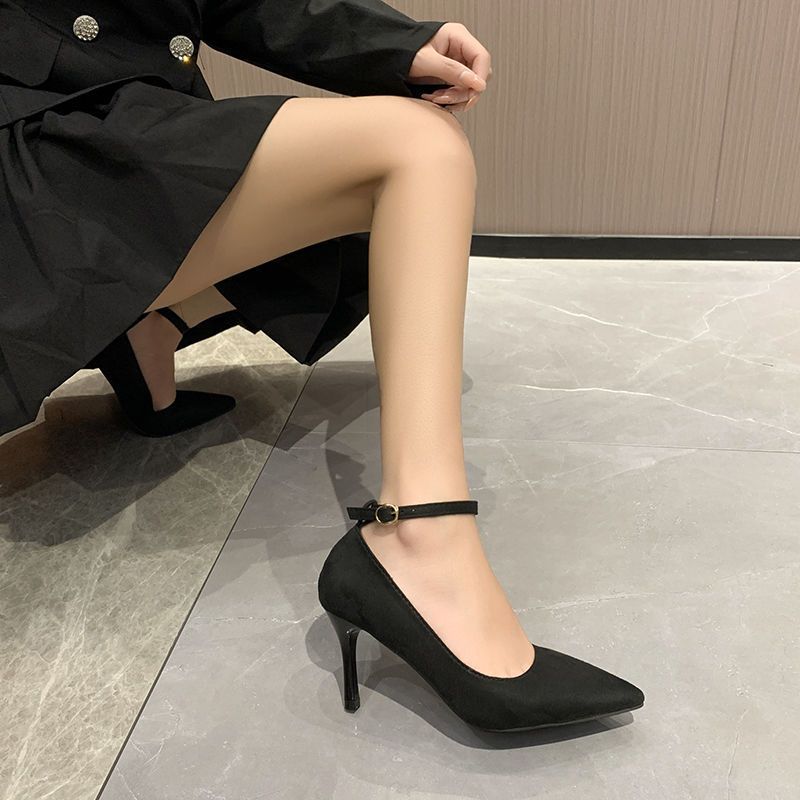 Women's Graduation Photo Stiletto Heel All-matching High Heels.