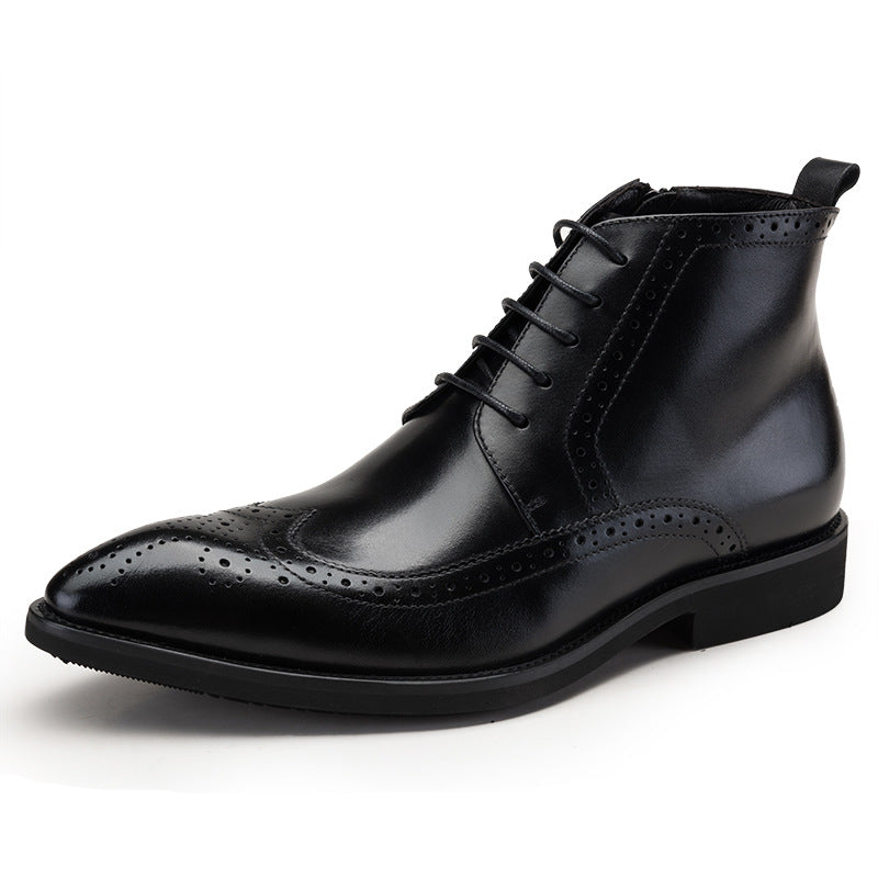 British Style Trend: Carved Leather Boots | Enigma Paris - EnigmaParis