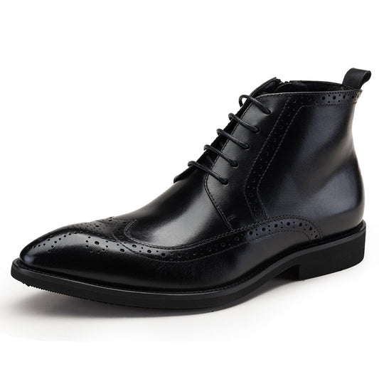 British Style Trend: Carved Leather Boots | Enigma Paris - EnigmaParis