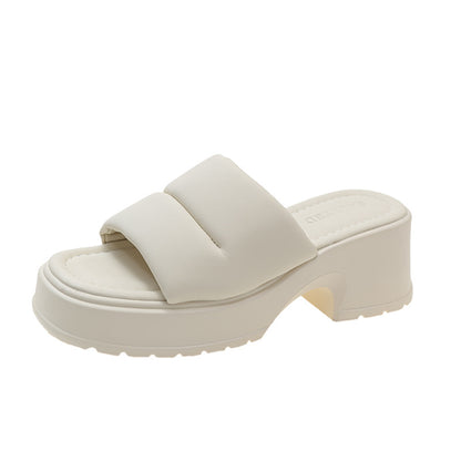 Stylish Outdoor High Heel Sandals: Open Toe, All-match Platform, Perfect for Summer - EnigmaParis
