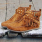 Women's Flat Buckle Martin Boots Retro - EnigmaParis