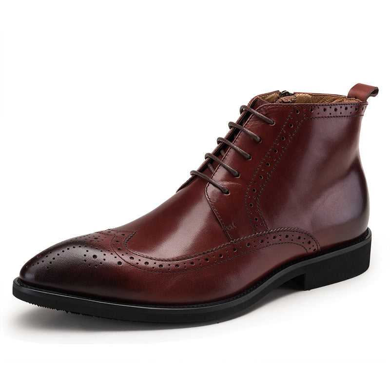 British Style Trend: Carved Leather Boots | Enigma Paris - EnigmaParis