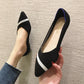 Women's Fashion Casual Woven Flying Woven Foldable Ballet Shoes - EnigmaParis
