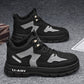 Trendy Plus Size Men's High Top Board Shoes - Stylish Footwear