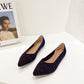 Women's Fashion Shallow Mouth Braided Shoes Pointed Flat Bottom Pumps - EnigmaParis