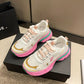 Women's All-Match Mesh Surface Platform Casual Sneakers.