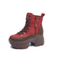 Retro Small Casual Short Boots For Women