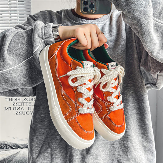 Breathable Canvas Shoes for Men - Versatile Casual Sneakers for Students