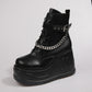 Plus Size Thick-soled Belt Buckle Martin Boots For Women - EnigmaParis
