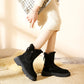 Trade Cotton-padded Shoes Fur Snow Boots Fleece-lined Casual Martin - EnigmaParis