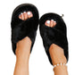 Super Soft Fluffy Women's Slippers - Fashionable, Lightweight, and Non-Slip - EnigmaParis