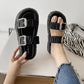 Wind Thick Bottom Sweet Fashion Vacation Flower Slippers - EnigmaParis
