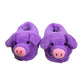 Cute Graffiti Pig Plush Slippers - Cozy and Fun Footwear for All Ages - EnigmaParis