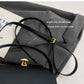 Classic Black Shoulder Bag Women's Versatile Retro Crossbody Square Bags 2024 New Large Capacity Textured Leather Flap Handbags