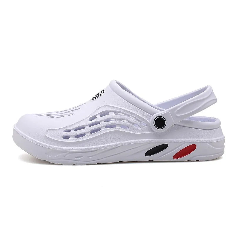 Summer Men Sandals | Light EVA Men's Casual Shoes | Hole Shoes Clogs | Outdoor Male Beach Flat Slippers