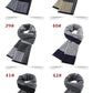 Luxury Wool Scarf for Men | Winter Warm Cashmere Silk Plaid Pashmina Shawl | EnigmaParis