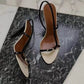 Liyke Summer Fashion Buckle Open Toe Slip On Back Strap Sandals Women Black White High Heels Wedding Prom Shoes Zapatos Mujer