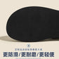 Low Sandals Woman Leather Low-heeled Rome Fabric Slides Rubber Hoof Heels Low Sandals Woman Leather Low-heeled Fabric Rubber Sli