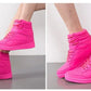 Designer Woman Breathable High Top Black White Boots Women Casual Sport Shoes Platform Hidden Increasing Sneakers Leather Shoe