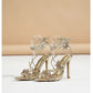 High Heels Shoes For Women Summer 2025 New Bow Tie Strap French sandals
