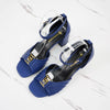 2025 Women's Summer Open toed Fashion Coarse Heel Sandals Italian Design GJ Luxury Brand Outdoor High Heel Non slip Sandals