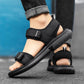 A Pair of Non-Slip Men's Sandals for Summer New Wear-Resistant Breathable Simple White-Soled Men's Business Beach Shoes