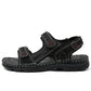 Outdoor Leather Men Sandals Summer Casual Shoes For Men Beach Sandals Soft Breathable Men Shoes Plus Size 38-48