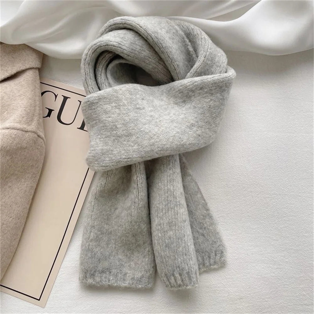 Cashmere Wool Blend Scarf | Fashionable & Breathable Women's Muffler | EnigmaParis