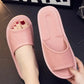 Genuine Leather Slippers Homes in indoor slipper summer open toe sandals men women elderly casual Slides shoes