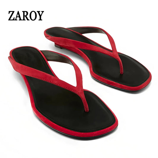 Low Wedge Mule Sandals — EnigmaParis Summer Edit