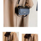 Classic Black Shoulder Bag Women's Versatile Retro Crossbody Square Bags 2024 New Large Capacity Textured Leather Flap Handbags