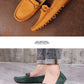 Men Suede Leather Loafers Shoes | Slip on Non-slip Driving Loafers for Men