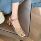 FEDONAS Summer Mixed Colors Women Sandals Ankle Strap Elegant Shoes Woman Genuine Leather Thick Heels Fashion Party Office Lady
