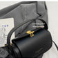 Classic Black Shoulder Bag Women's Versatile Retro Crossbody Square Bags 2024 New Large Capacity Textured Leather Flap Handbags