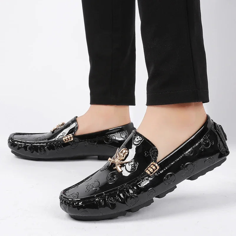 Loafers Men Casual Shoes | Handmade Lazy Shoes Men
