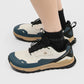 HOBIBEAR Hiking Walking Shoes for Men Women Elastic Band Non Slip Sneakers Comfortable Outdoor Travel Running Shoes