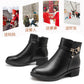 Soft Leather Women's Boots 2023 Spring Winter Thick Wool Lined Genuine Leather Woman Snow Boots Women Shoes Platform Boots botas