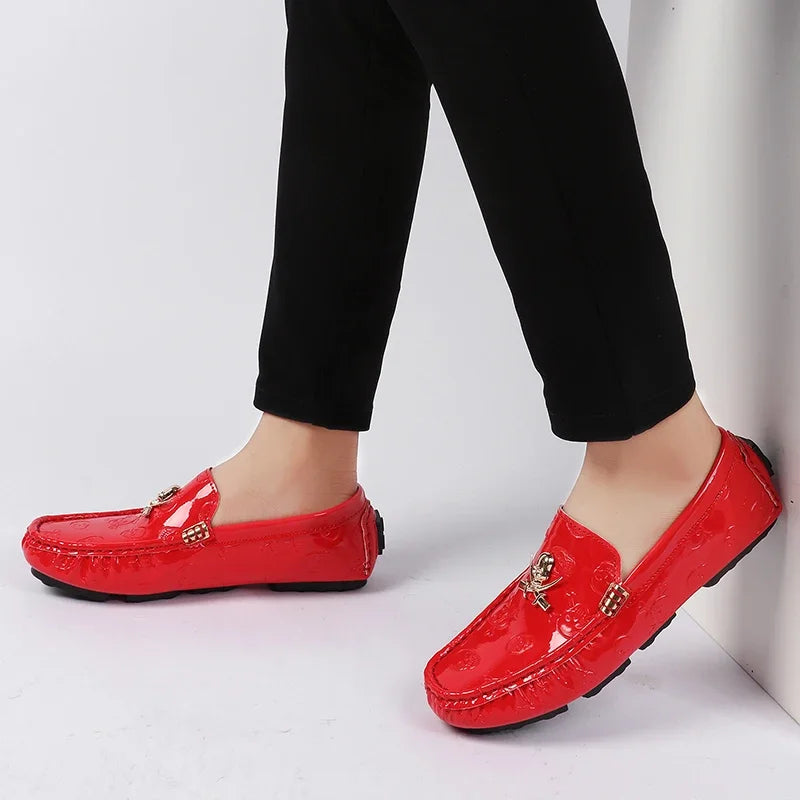 Loafers Men Casual Shoes | Handmade Lazy Shoes Men