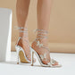 High Heels Shoes For Women Summer 2025 New Bow Tie Strap French sandals