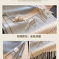 High-Quality 100% Wool Scarf | Women's Classic Soft Cashmere Muffler | EnigmaParis
