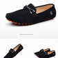 Men Suede Leather Loafers Shoes | Slip on Non-slip Driving Loafers for Men