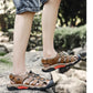 New Men's Sandals Soft Genuine Leather Sandals Shoes Men Large Size Outdoor Summer Shoes Comfort Beach Sandals Roman Men Shoes