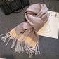 High-Quality 100% Wool Scarf | Women's Classic Soft Cashmere Muffler | EnigmaParis